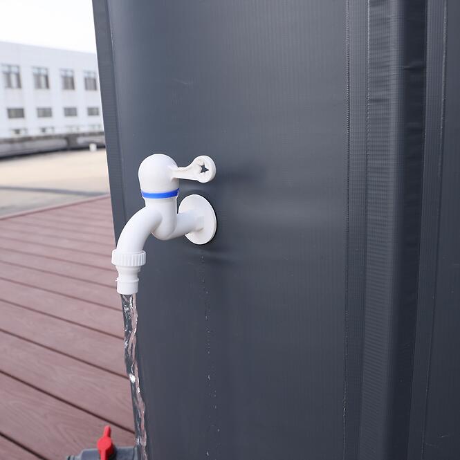 Skladací zásobník na vodu 500 l + prípojka grafit GMW500,9