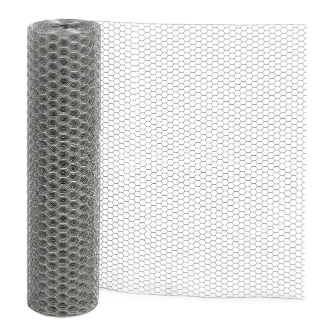 Šesťhranné pletivo GMH15Z 1x5 m 0,7 mm 25 mm Zn
