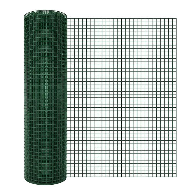 Zváraná chovná sieť 1x5 m 0,8 mm 12,7 mm zelená GMW15G