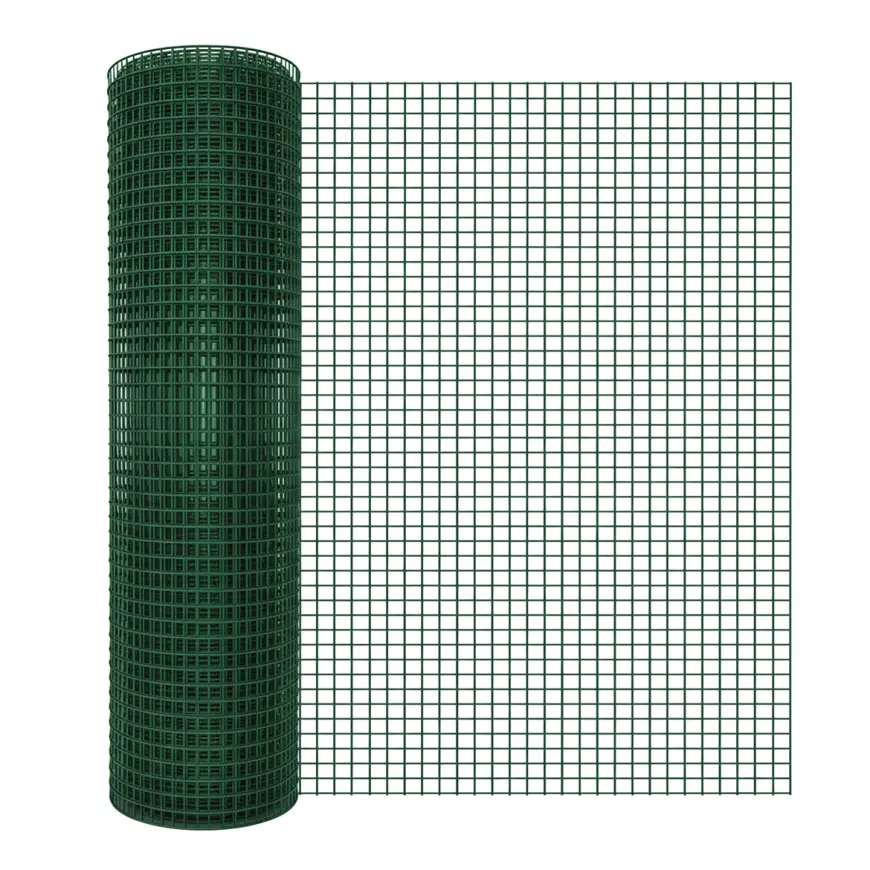 Zváraná chovná sieť 1x5 m 0,8 mm 12,7 mm zelená GMW15G