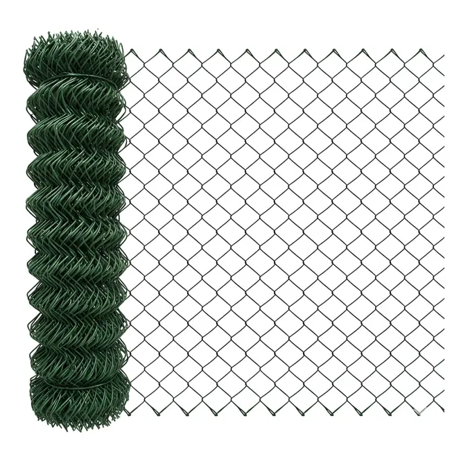 Plotové pletivo GMC110G 1x10 m 3,1 mm 60 mm Zn+RAL6005