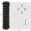 Plotové pletivo GMC110G 1x10 m 3,1 mm 60 mm Zn+RAL6005,2