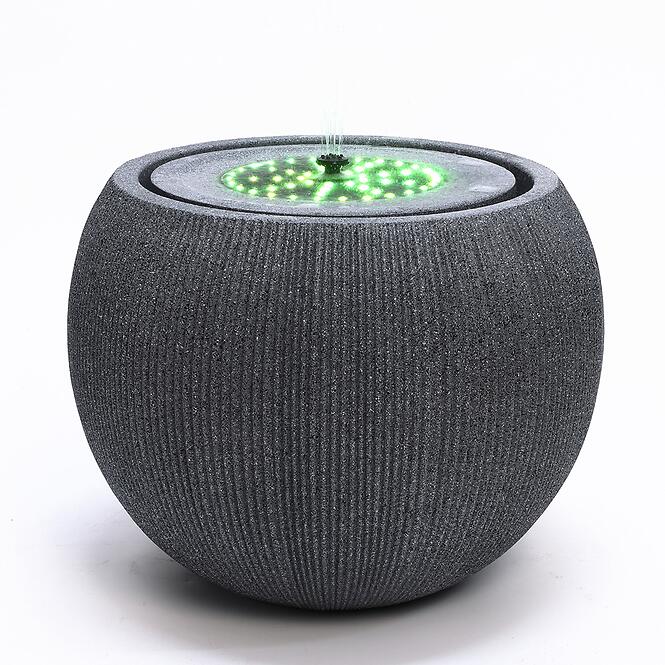 Záhradná fontána WXF2506539SN+LED+SOLAR+PILOT