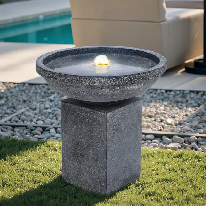 Záhradná fontána WXF2506538SN-G+LED