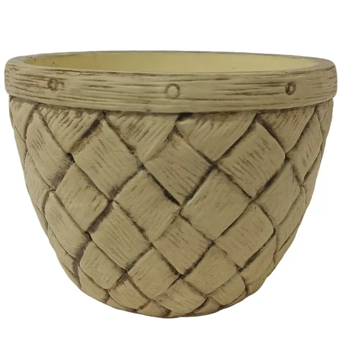 Kvetináč ys438113 14x14x11 cement weave