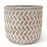 Kvetináč ys438371 14x14x13 cement weave