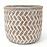 Kvetináč ys438371 14x14x13 cement weave