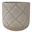 Kvetináč ys438462 13,5x13,5x12,5 cementový okrúhly