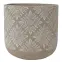 Kvetináč ys438462 13,5x13,5x12,5 cementový okrúhly