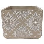 Kvetináč ys438464 13,5x13,5x11,5 cement sq