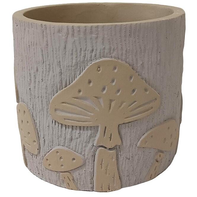 Kvetináč ys489109l 12,5x12,5x11 cement mushroom