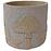Kvetináč ys489109l 12,5x12,5x11 cement mushroom
