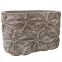 Kvetináč ys492180l 18x11x11 cement oval