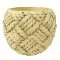 Kvetináč ys497108 13,5x13,5x11,5 cement weave