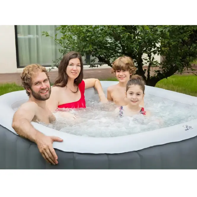Nafukovacia vírivka spa 1.85x0.68 m MSPA Mist LS062-GR,4