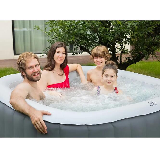 Nafukovacia vírivka spa 1.85x0.68 m MSPA Mist LS062-GR,4