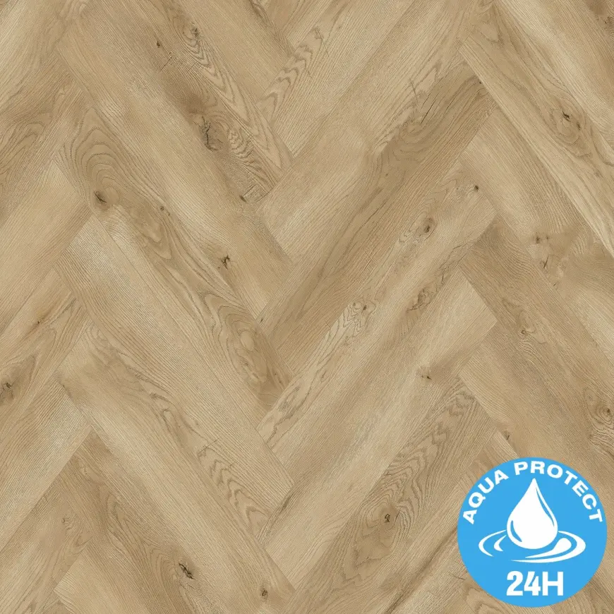 Laminátová podlaha vodeodolná Dub Stelvio 8mm AC5 Herringbone WR 68563
