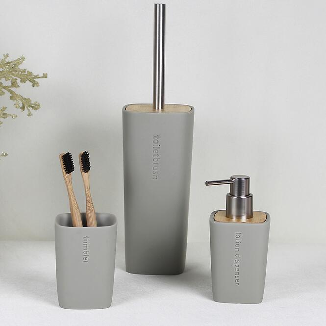 Pohár na zubné kefky PL-4011-C pussywillow gray,2