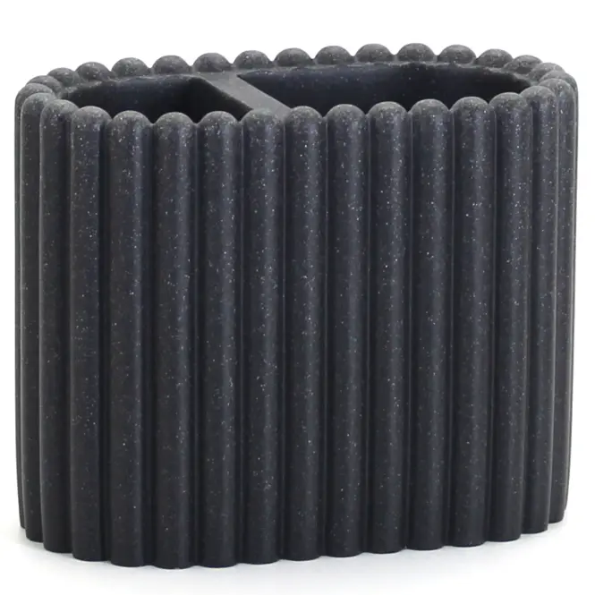 Pohár na zubné kefky PL-5539 sandblack