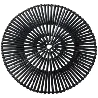 Stolová podložka bambus 37,5 cm čierny ZF-004