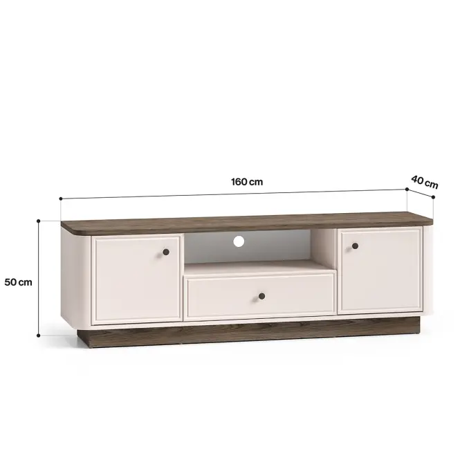 Tv Stolík Vilavio 05 Dub/Kašmír