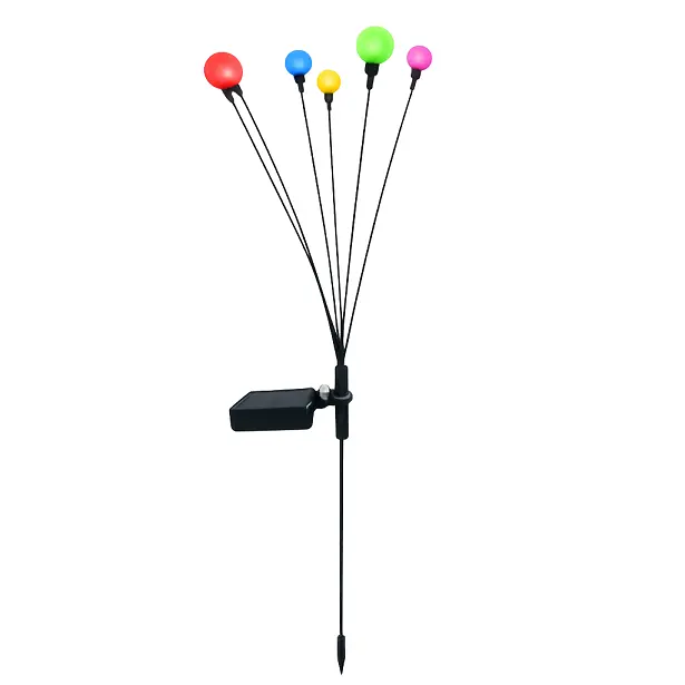 Solárna lampa KULECZKI RGB VO2581