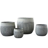 Kvetináč 101492 antická čierna 29X26H