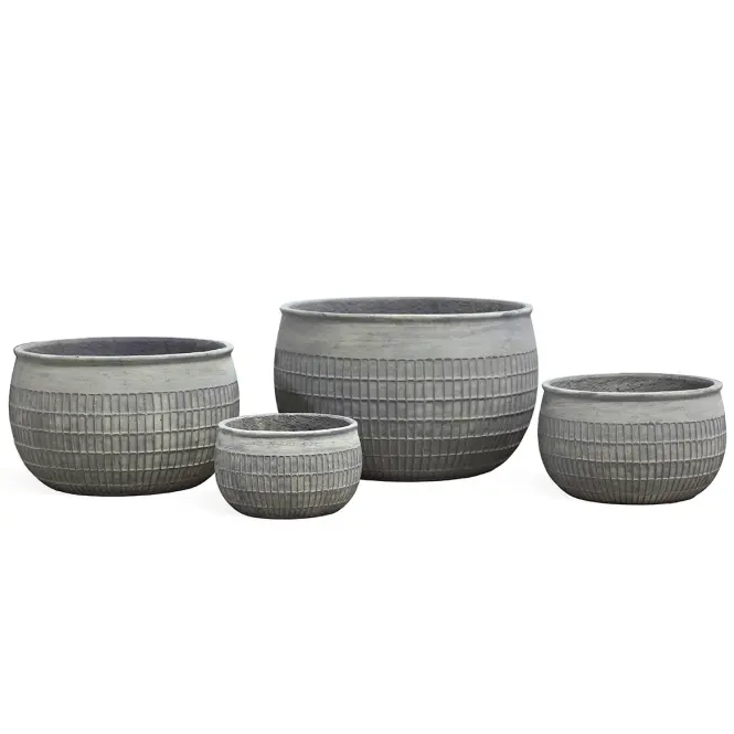 Kvetináč 101495 antická čierna 37X22.5H