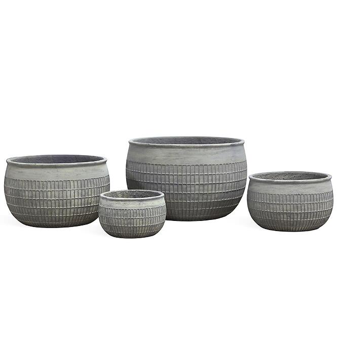 Kvetináč 101495 antická čierna 37X22.5H