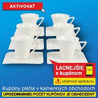 Kávový servis 220 ml 6 ks 649790 (SK)