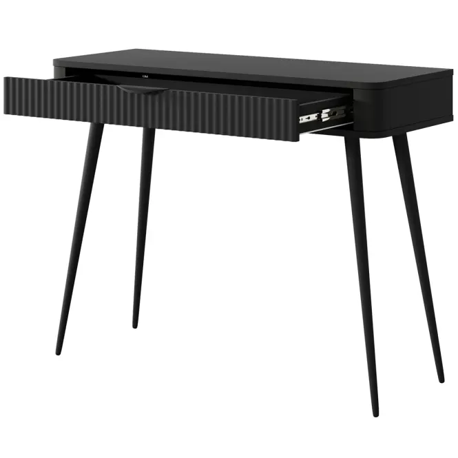 Toaletný stolík Lante Black,3