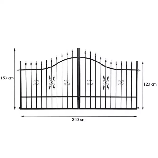 Brána Marcel 3,5 m /ZN,2