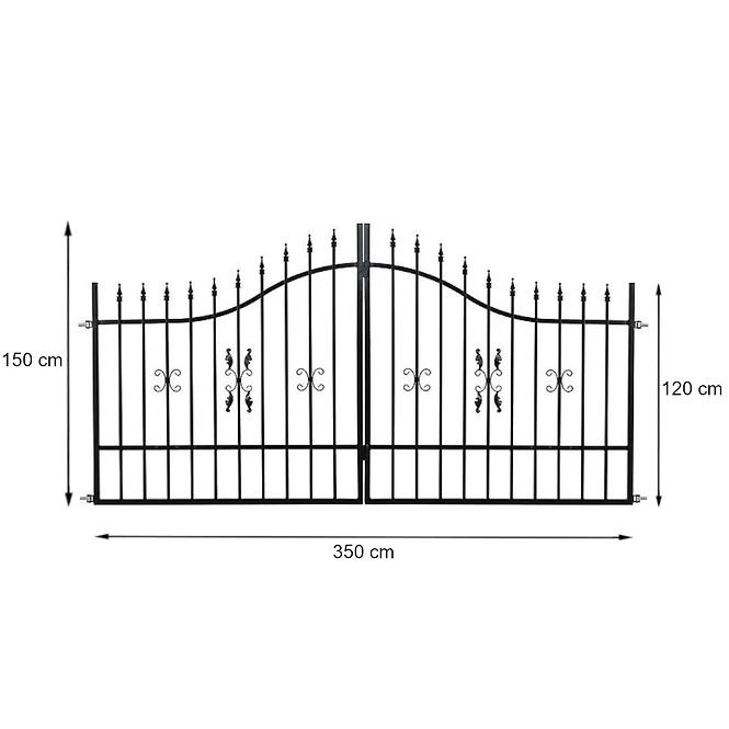 Brána Marcel 3,5 m /ZN,2