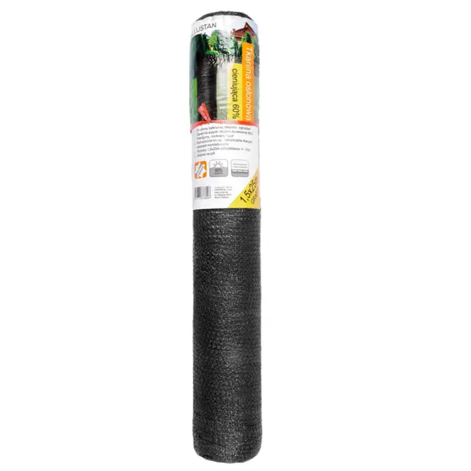 Tieniaca sieť grafit 1,5x25 m 60 g/m2