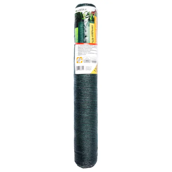 Tieniaca sieť zelená 1,5x25 m 60 g/m2