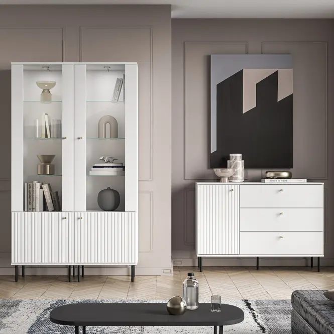 Vitrin Tala 01 Biely