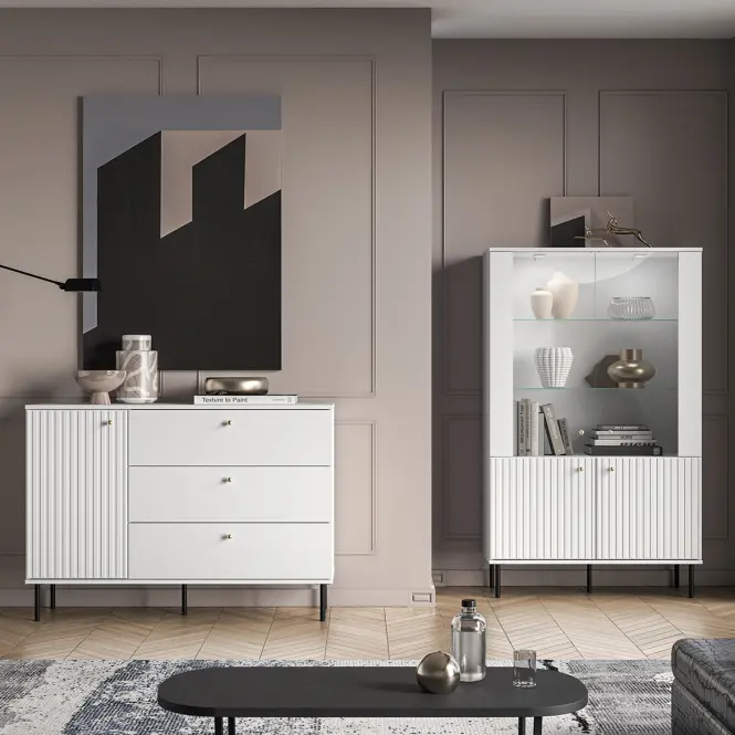 Vitrin Tala 01 Biely