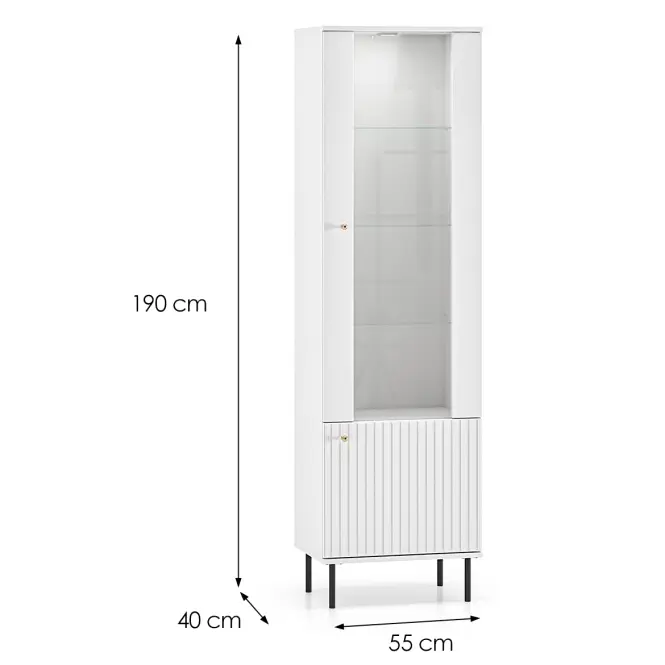 Vitrin Tala 01 Biely