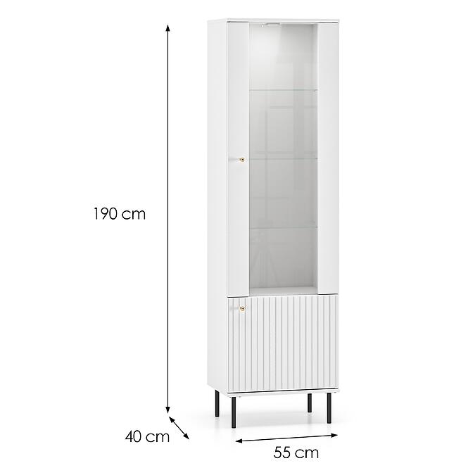 Vitrin Tala 01 Biely