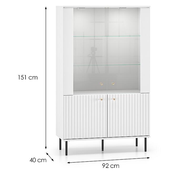 Vitrin Tala 02 Biely