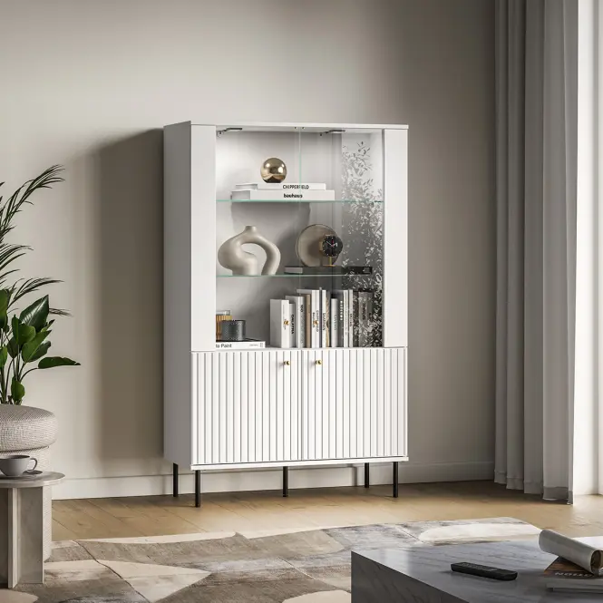Vitrin Tala 02 Biely