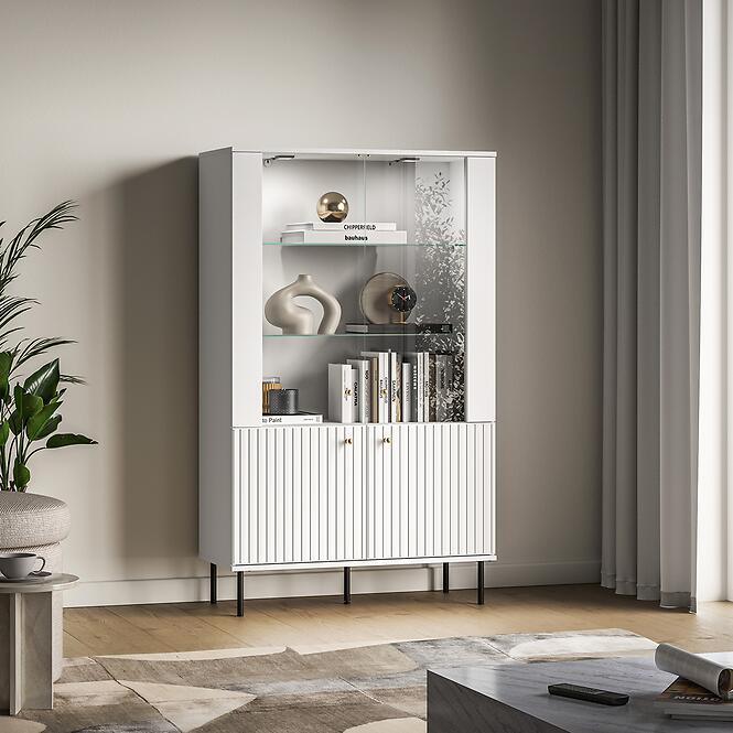Vitrin Tala 02 Biely