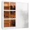 Skriňa Dome III 180 biela,3