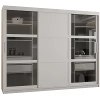 Skriňa Dome III 250 biela