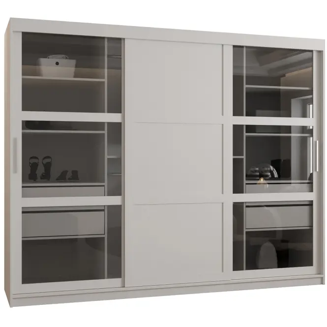 Skriňa Dome III 250 biela