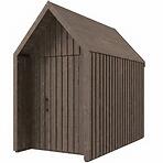Záhradný domček Swedish Barn 1622 hnedá V1