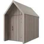 Záhradný domček Swedish Barn 1622 sivý V1