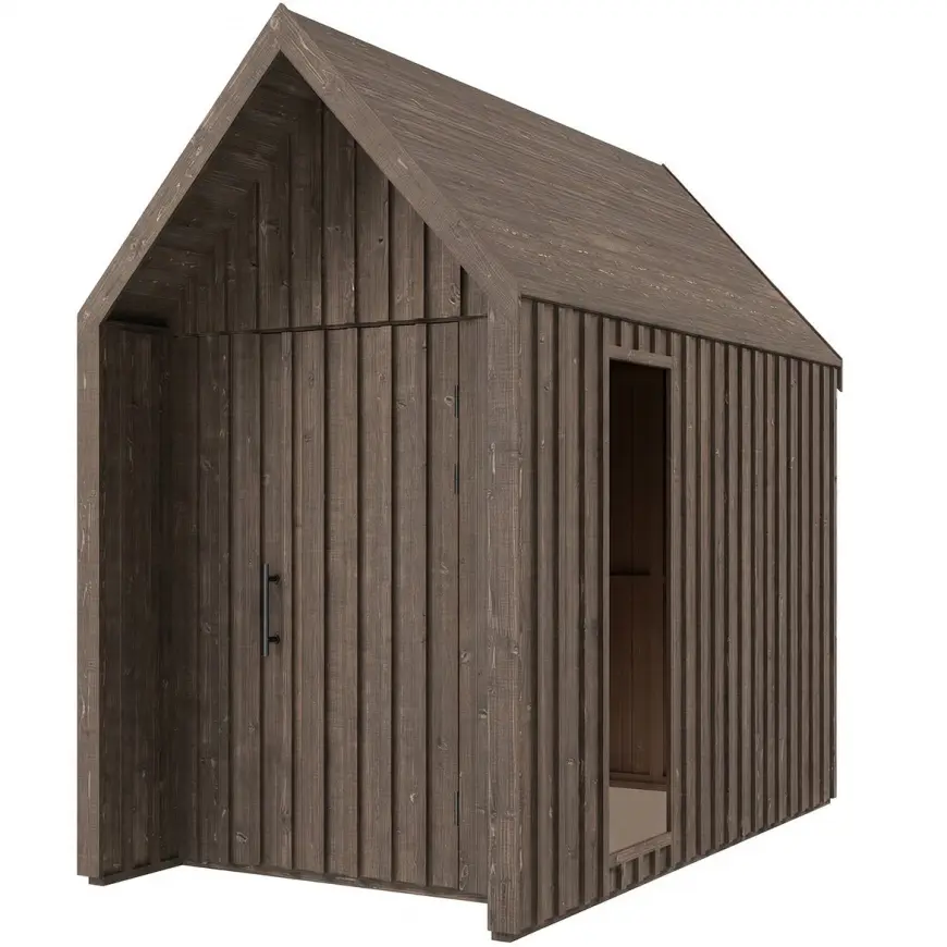 Záhradný domček Swedish Barn 1622 hnedá V2