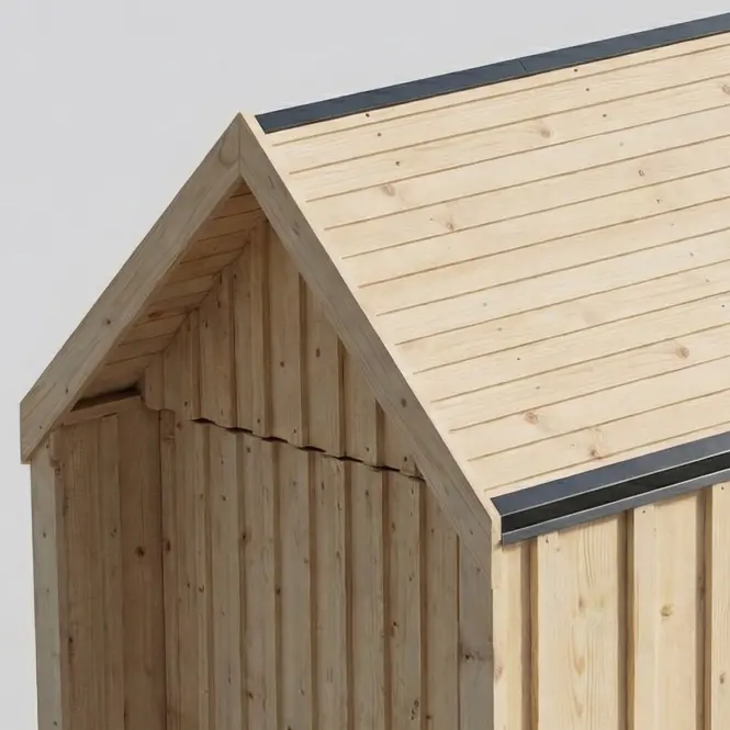 Záhradný domček Swedish Barn 1622 hnedá V2