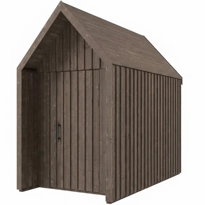Záhradný domček Swedish Barn 1629 hnedá V1